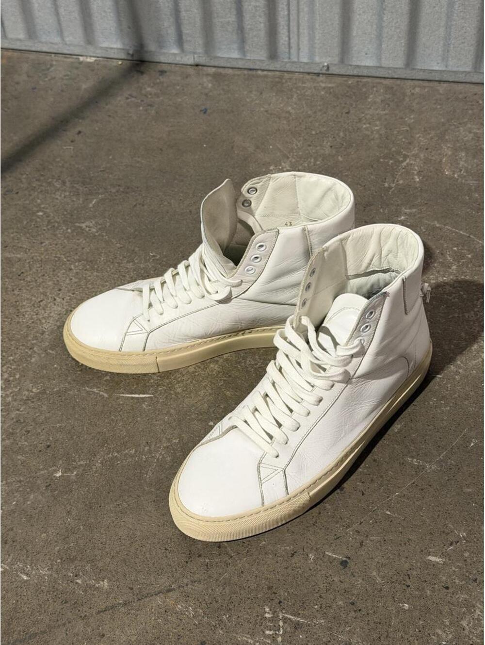 White Givenchy high top sneakers